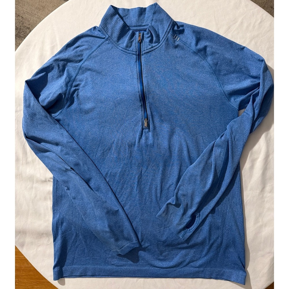 Lululemon Metal vent tech 1/4 zip performance Long sleeve shirt M Men's